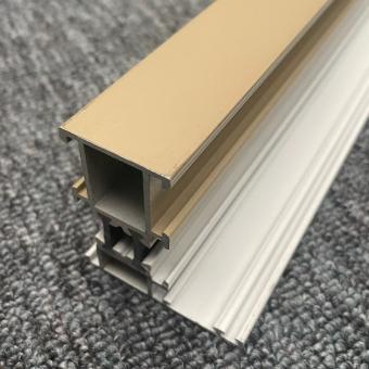 Two-color thermal insulation aluminum pr