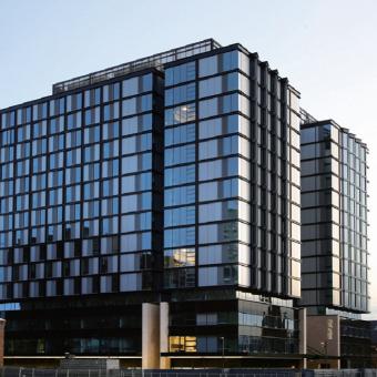 Commercial Glass Powder Coating Aluminum Curtain Wall